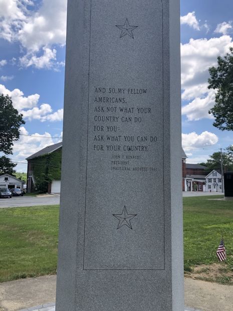 WINCHENDON WAR VETERANS MEMORIAL SIDE C