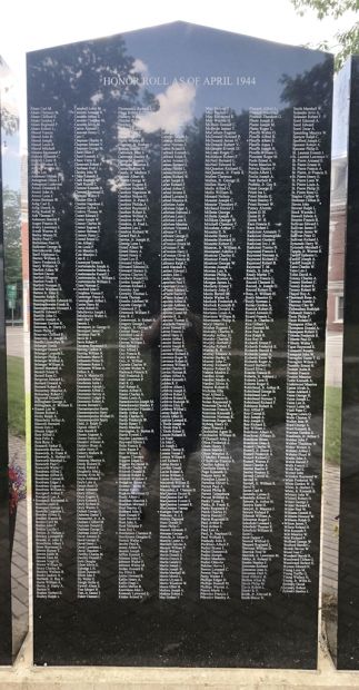WINCHENDON WORLD WAR II MEMORIAL SLAB B