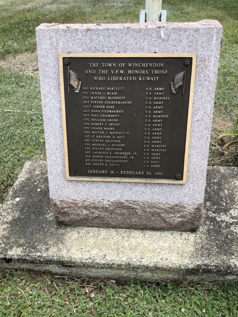 TOWN OF WINCHENDON DESERT STORM MEMORIAL
