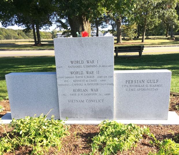 YARMOUTH FOR GOD AND COUNTY WAR MEMORIAL BACK