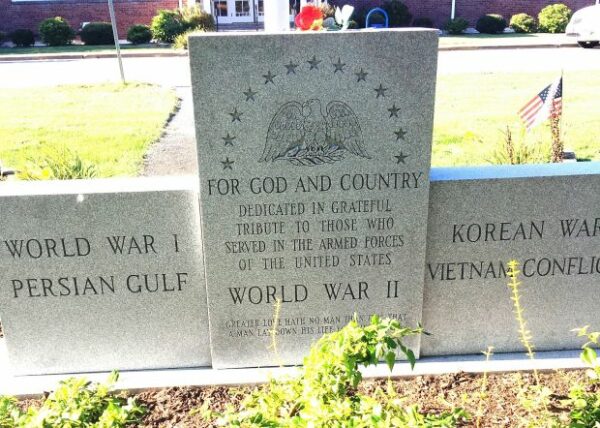 YARMOUTH FOR GOD AND COUNTY WAR MEMORIAL FRONT