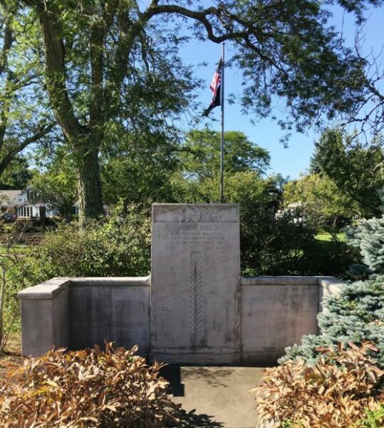 TOWN OF ORLEANS THE WORLD WAR MEMORIAL