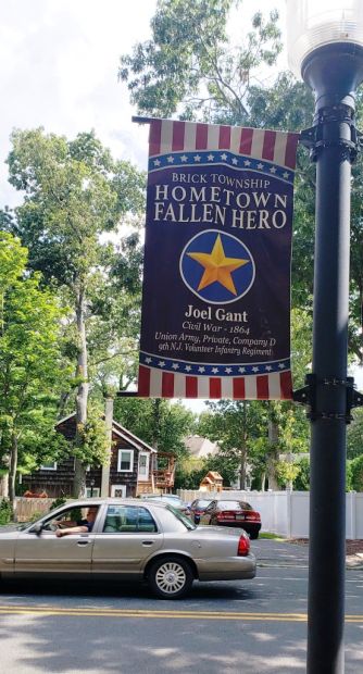 JOEL GRANT HOMETOWN FALLEN HERO MEMORIAL BANNER