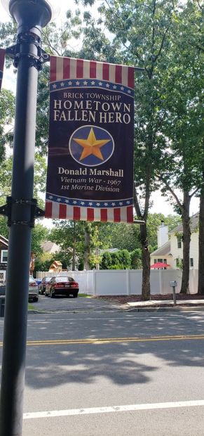 DONALD MARSHALL HOMETOWN FALLEN HERO MEMORIAL BANNER
