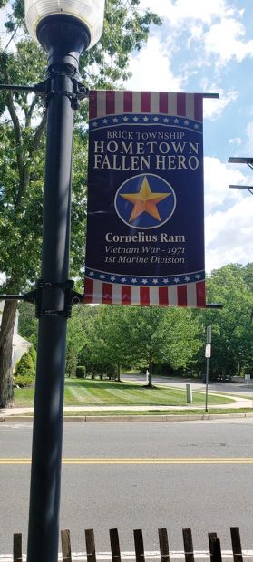 CORNELIUS RAM HOMETOWN FALLEN HERO MEMORIAL BANNER