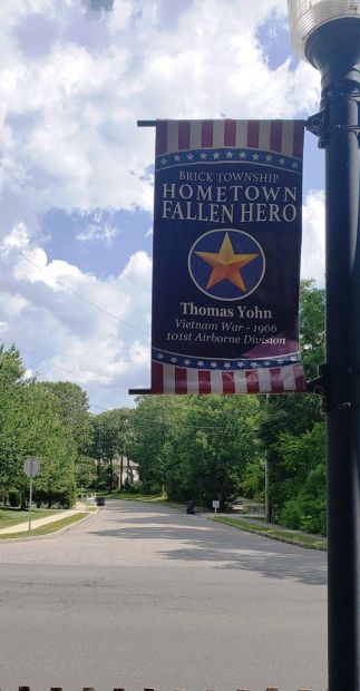 THOMAS YOHN HOMETOWN FALLEN HERO MEMORIAL BANNER
