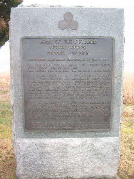 SECOND DIVISION SECOND CORPS WAR MEMORIAL