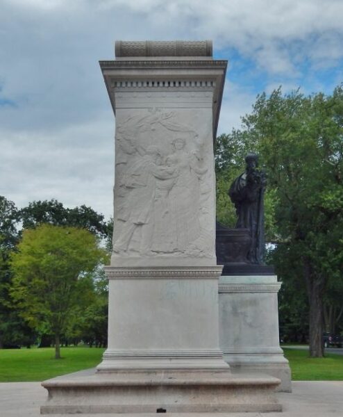 ALBANY SOLDIERS AND SAILORS MEMORIAL SIDE B