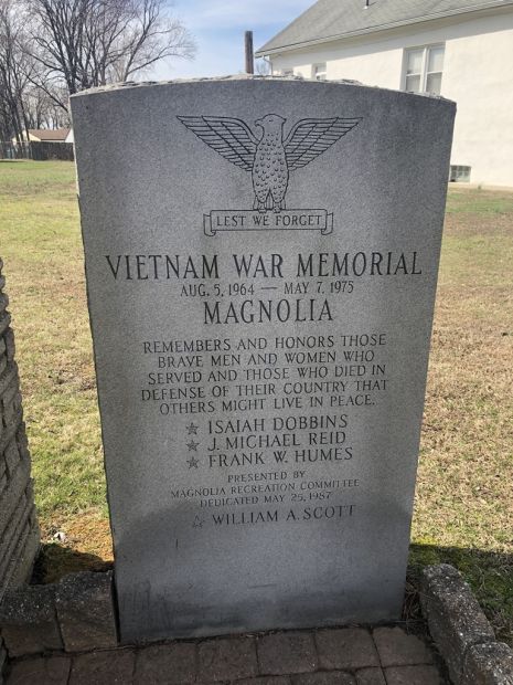 MAGNOLIA VIETNAM WAR MEMORIAL