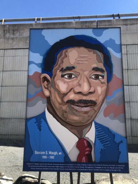 BASCOM S. WAUGH, MD WAR MEMORIAL MURAL