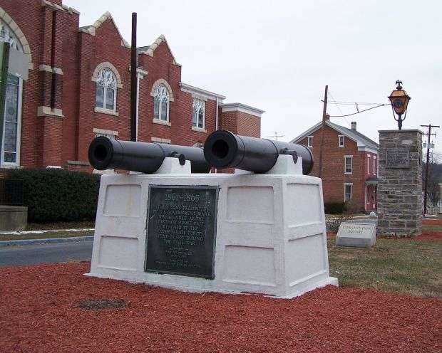 WRIGHTSVILLE CIVIL WAR MEMORIAL CANNON