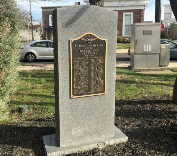 BOROUGH OF BERLIN KOREAN WAR MEMORIAL