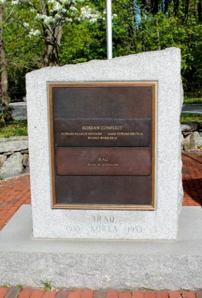 CONCORD WAR VETERANS MEMORIAL STONE B