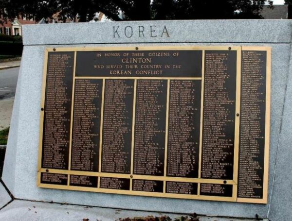 CLINTON KOREAN CONFLICT MEMORIAL