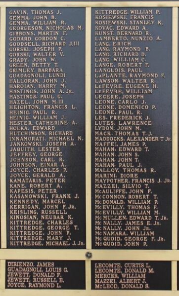 CLINTON KOREAN CONFLICT MEMORIAL PANEL B