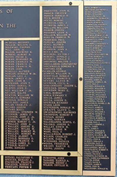 CLINTON KOREAN CONFLICT MEMORIAL PANEL C