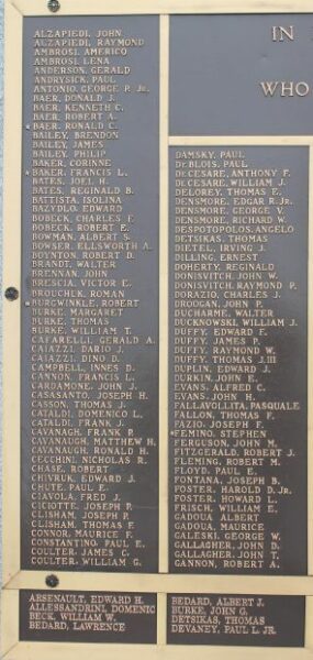 CLINTON KOREAN CONFLICT MEMORIAL PANEL A