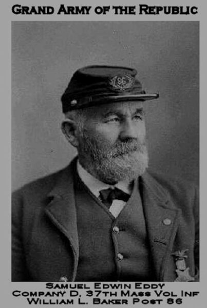 SAMUEL E EDDY MEDAL OF HONOR WAR MEMORIAL PHOTOGRAPH