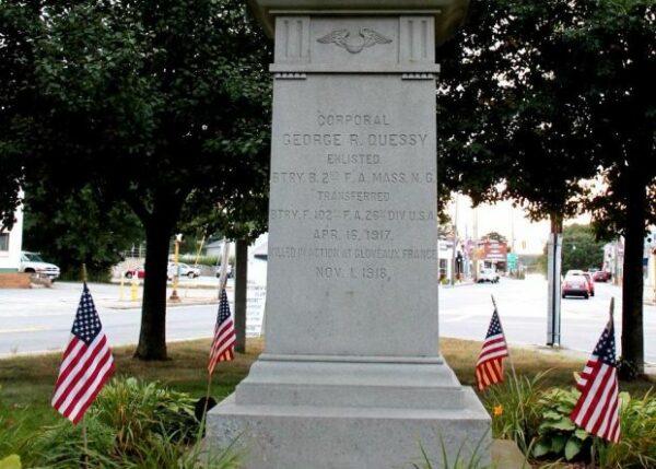 CHELMSFORD WORLD WAR SUPREME SACRIFICE MEMORIAL STONE D
