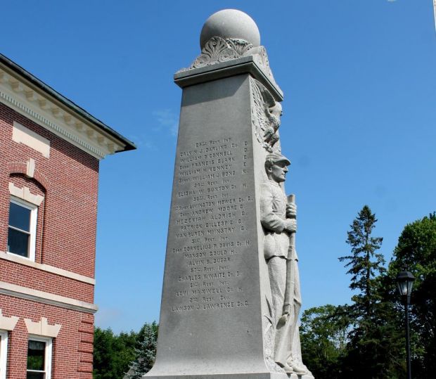 CHARLTON CIVIL WAR MEMORIAL SIDE A