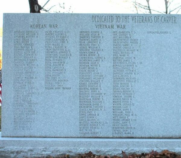 CARVER KOREAN WAR AND VIETNAM WAR VETERANS MEMORIAL