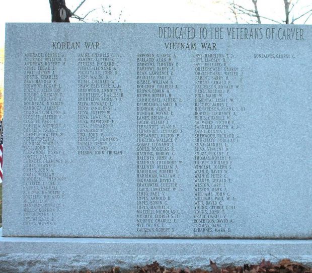 CARVER KOREAN WAR AND VIETNAM WAR VETERANS MEMORIAL