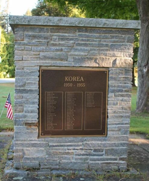 BRIMFIELD KOREAN WAR MEMORIAL