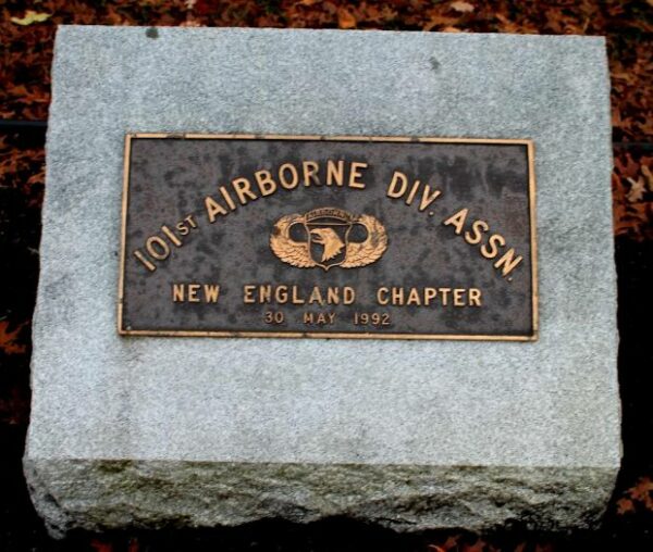 NEW ENGLAND CHAPTER 101ST AIRBORNE DIV. ASSN. MEMORIAL