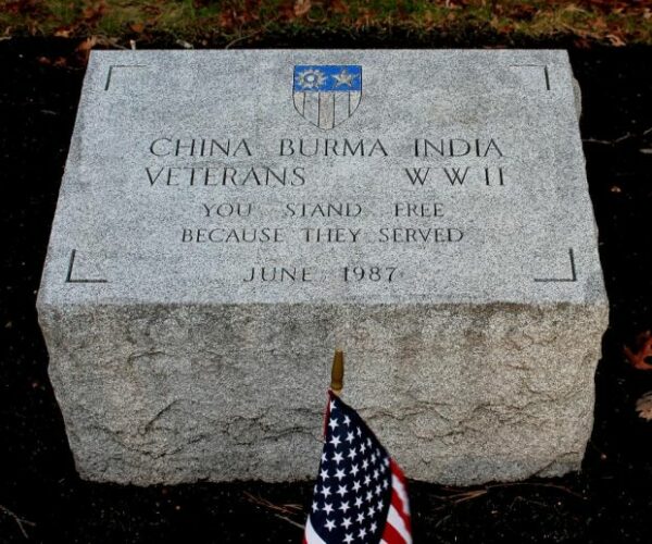 CHINA BURMA INDIA VETERANS W W II MEMORIAL