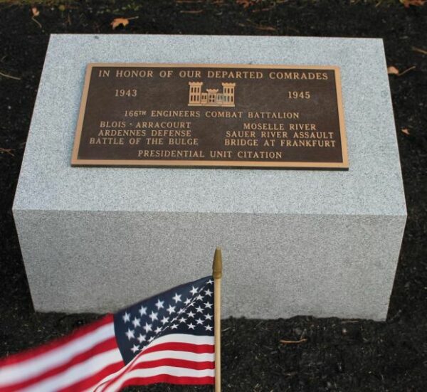 166TH ENGINEERS COMBAT BATTALION WAR MEMORIAL