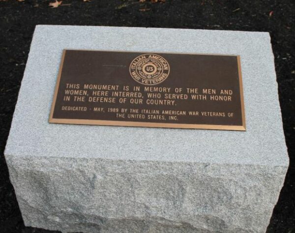 ITALIAN AMERICAN WAR VETERANS OF THE UNITED STATES MEMORIAL