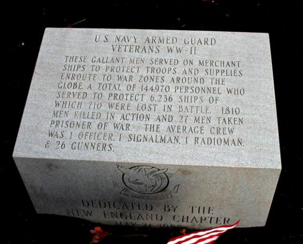 U.S. NAVY ARMED GUARD VETEANS WW-II MEMORIAL