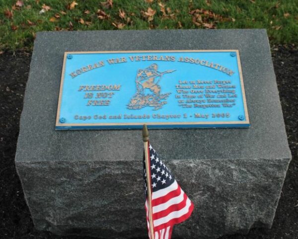 CAPE COD KOREAN WAR VETERANS ASSOCIATION MEMORIAL