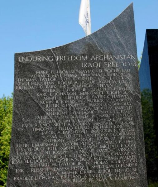 BELLINGHAM WAR VETERANS MEMORIAL SIDE H