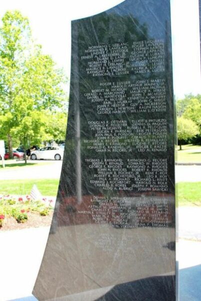BELLINGHAM WAR VETERANS MEMORIAL SIDE F