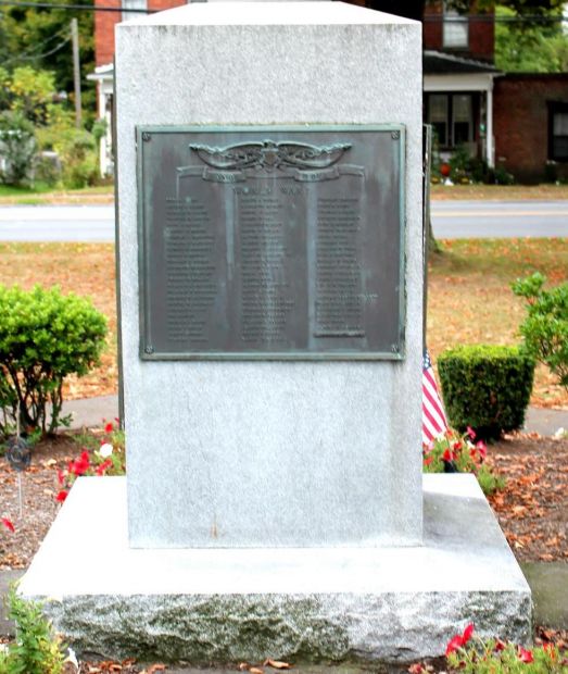 BELCHERTOWN WORLD WAR I MEMORIAL