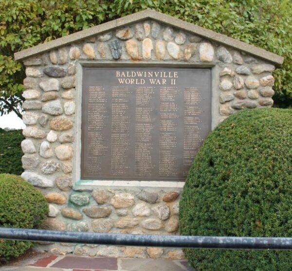 BALDWINVILLE WORLD WAR II MEMORIAL