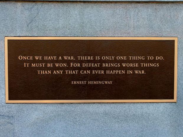 WATER STREET VETERANS MEMORIAL PARK PLAQUE G