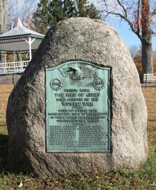 ASHBY WORLD WAR MEMORIAL