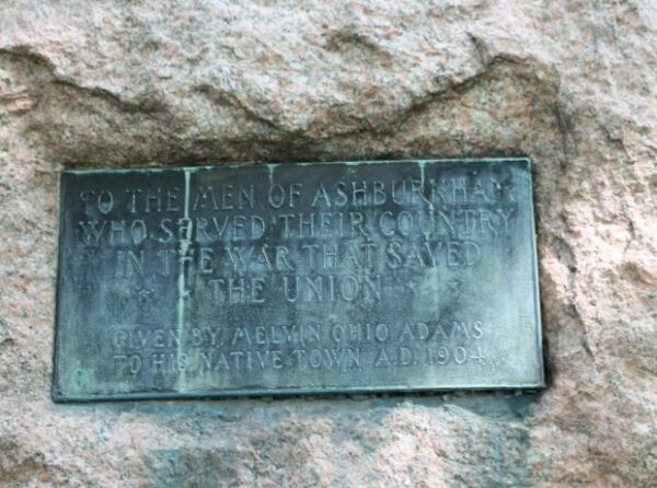 ASHBURNHAM CIVIL WAR MEMORIAL PLAQUE