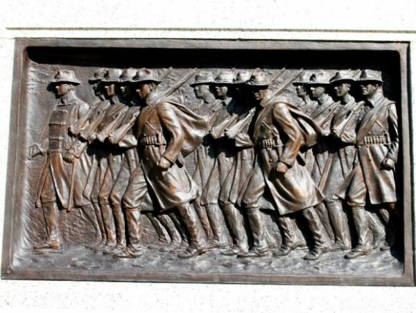 AMESBURY WAR MEMORIAL PLAQUE C