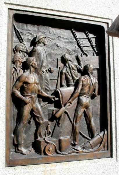 AMESBURY WAR MEMORIAL PLAQUE A