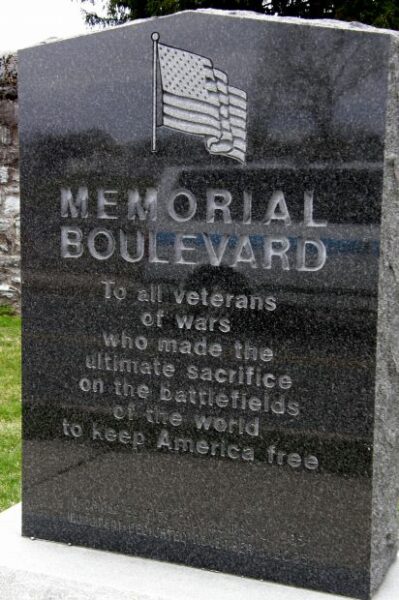 MEMORIAL BOULEVARD STONE