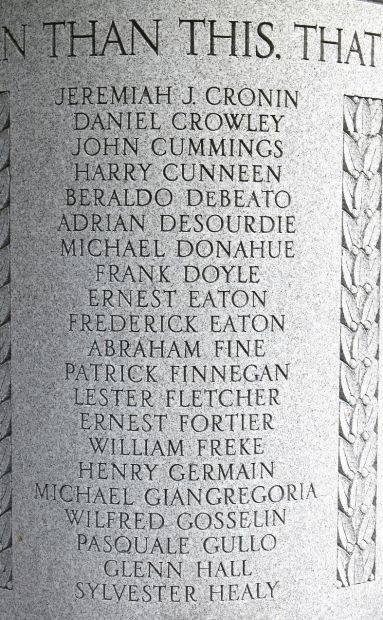 CITY OF HAVERHILL WORLD WAR I MEMORIAL STONE B