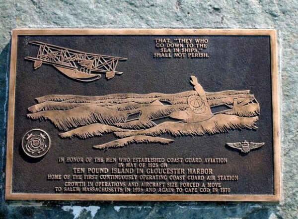 COAST GUARD AVIATION MEMORIAL PLAQUE