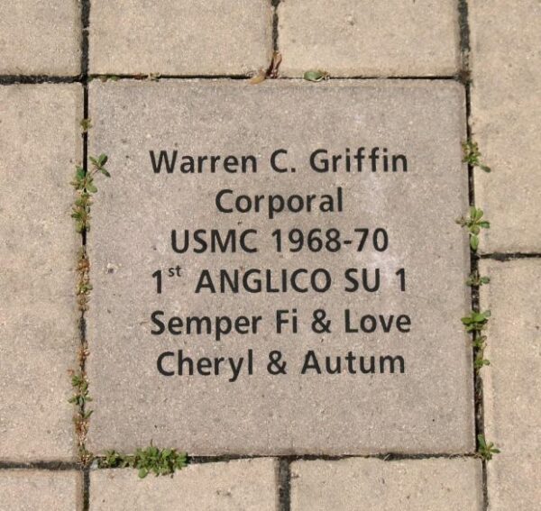 METROWEST VIETNAM MEMORIAL PAVER F