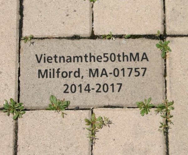 METROWEST VIETNAM MEMORIAL BRICK M