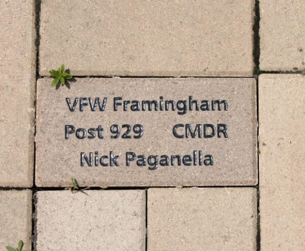 METROWEST VIETNAM MEMORIAL BRICK G