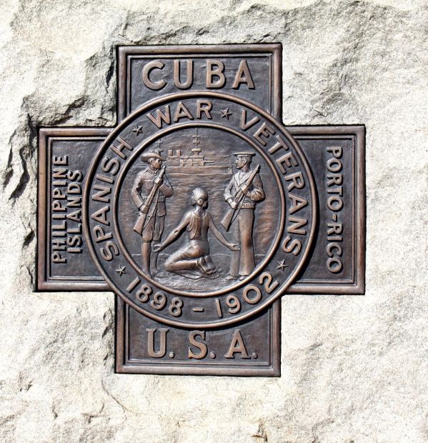 FITCHBURG SPANISH AMERICAN WAR MEMORIAL PLAQUE B