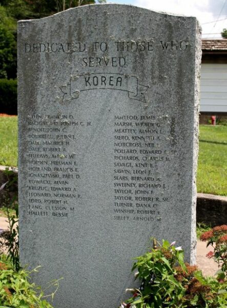 ERVING KOREAN WAR VETERANS MEMORIAL